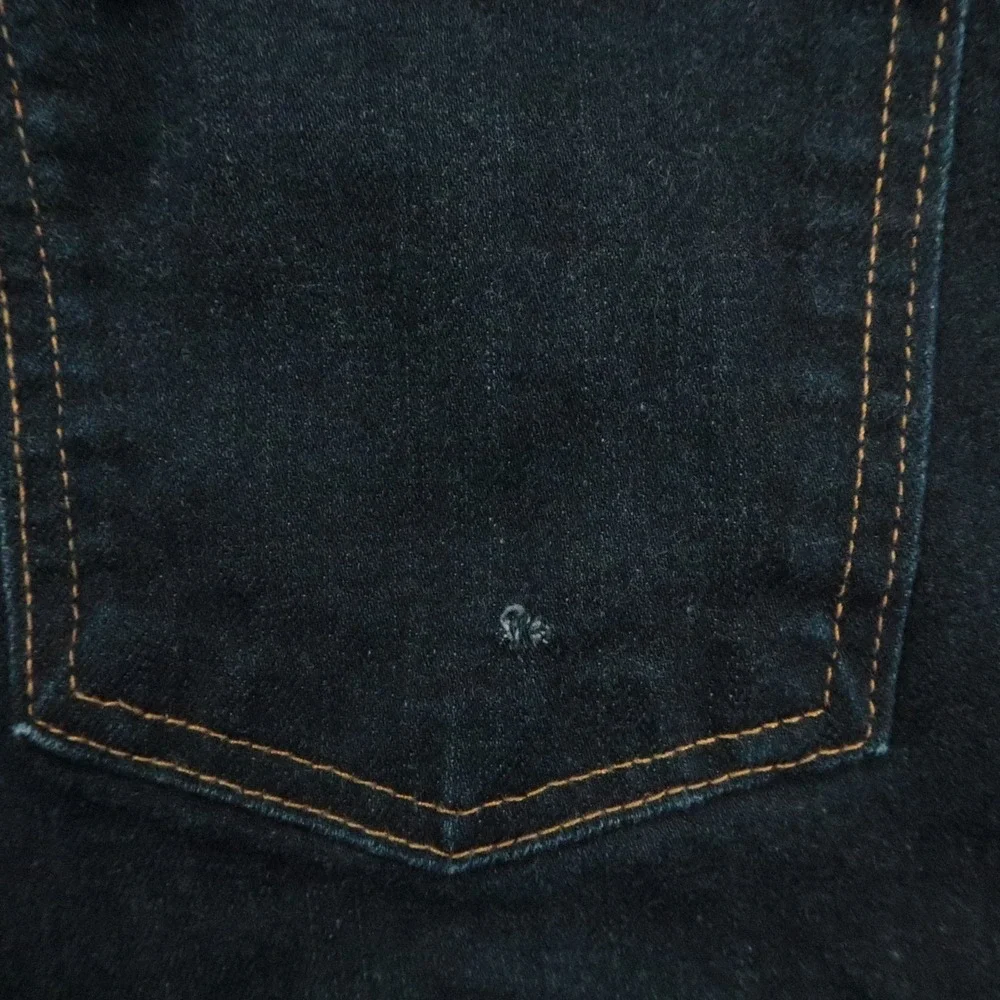 Naked Famous Jeans Mens 34x25 Blue Stacked Guy Deep Indigo Stretch Selvedge